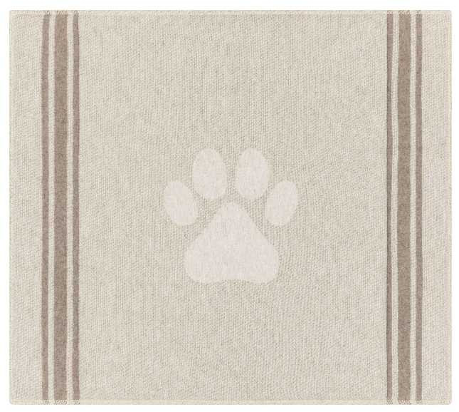 Hundematte gefüttert "Paws" (GRS) 80x70 cm