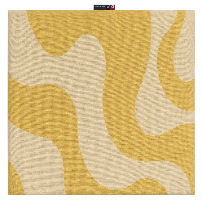 PORTO Sitzkissen "Wellen", (GRS) 40x40 cm