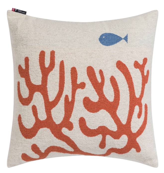 NOVA Kissenhülle "Koralle" (GRS) 50x50 cm