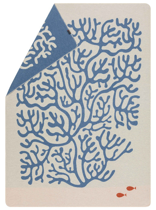 SILVRETTA Flanelldecke "Koralle" (GRS), 200 x 140 cm