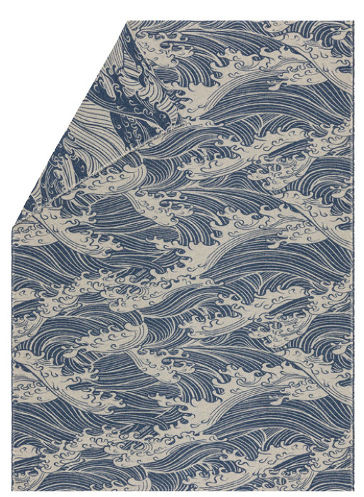 ALBA Leinendecke "Make Waves" (GRS), 140x200 cm