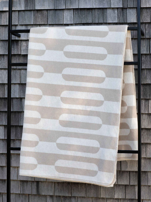 SILVRETTA Flanelldecke "Ellipsa" (GRS), 200 x 140 cm