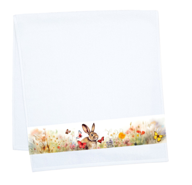 Gästetuch "Hase", 30x50 cm