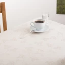 Halbleinenjacquard Wein Mundserviette 30x30cm