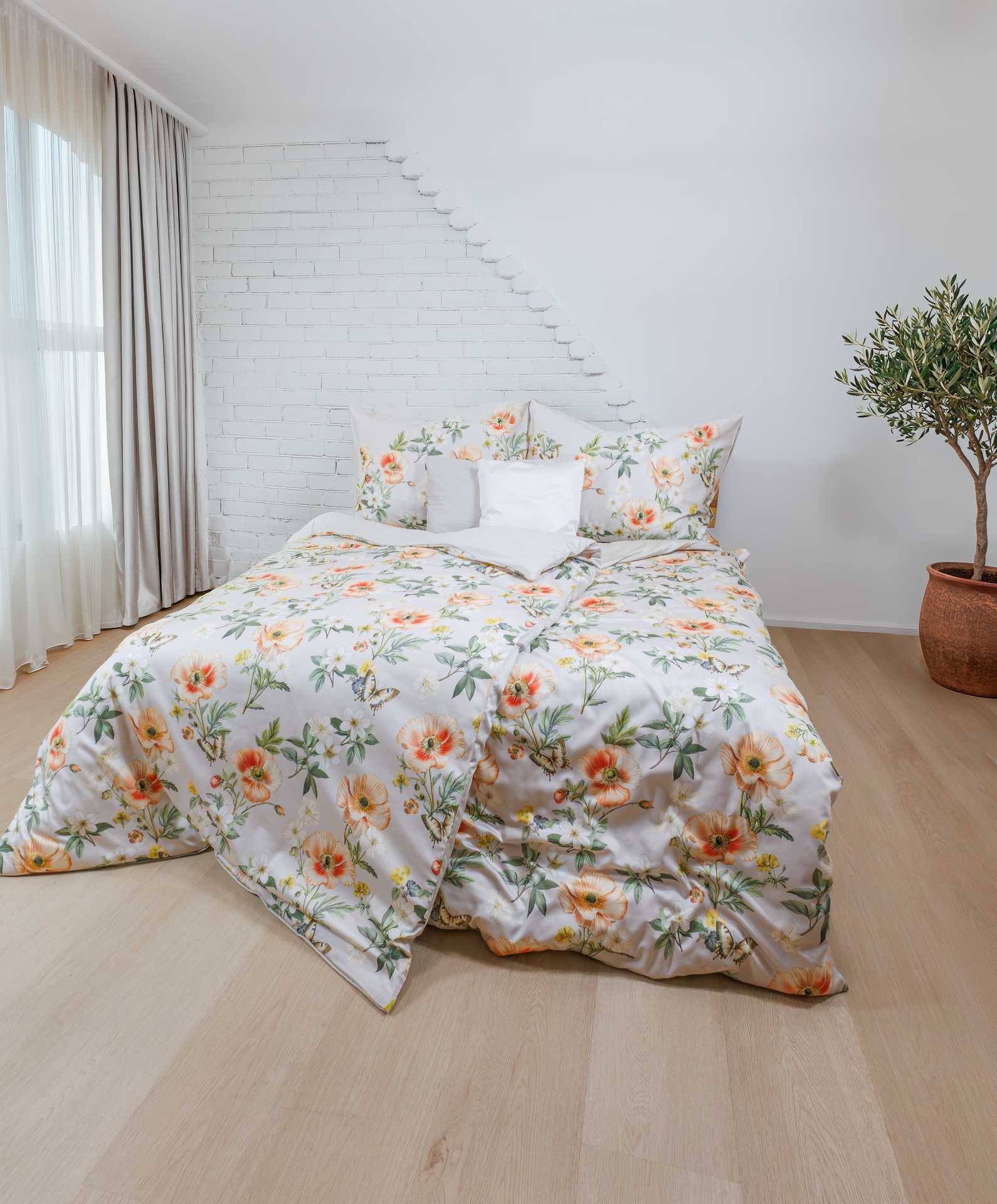 Wendebettwäsche BED ART "Apricot Bloom"