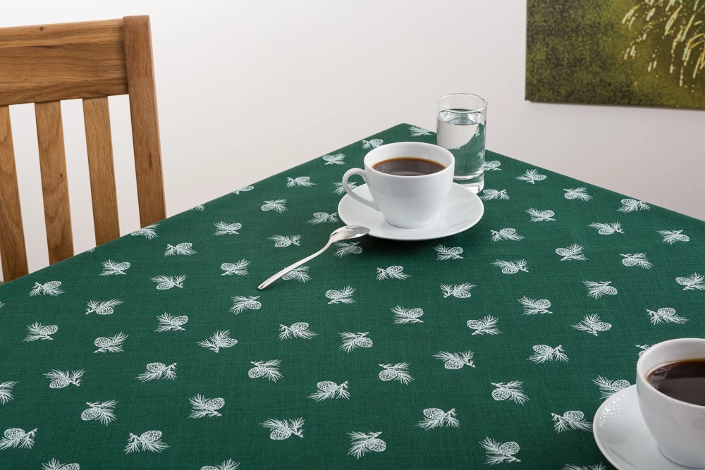 Druck Zirbe Tischdecke 158x158 cm