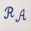 bestickter Bademantel Kimono