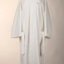 bestickter Bademantel Kimono